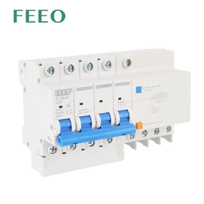 4c flcb-63 rccb rcd math c 10ka 63a